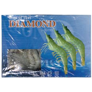 다이아몬드새우 냉동흰다리새우 / 대하 60미 500gms