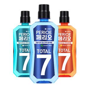 페리오 토탈7가글 760ml 스피아민트 / 아이스민트 / 오렌지레몬 구취제거 청결