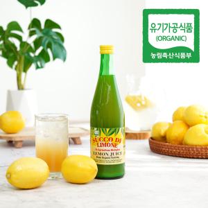 100% 유기농 레몬즙 500ml 레몬원액 주스 레몬수 하이볼레몬즙