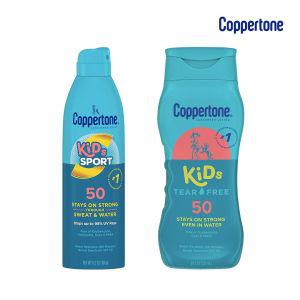코퍼톤 Coppertone 키즈 어린이선크림 자외선차단제 선블록 스프레이 로션