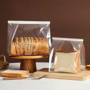 빵봉투 투명 opp 식빵 포장 베이커리 50매 와이어씰 비닐백