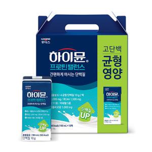 후디스 하이뮨 프로틴 음료, 190ml, 16개