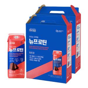 마이밀 마시는 뉴프로틴 초코, 190ml, 16팩, 2개