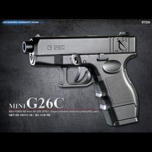 [제이프로젝] 핸드건 에어소프트건 MINI G26C 권총  리볼버 서바이벌