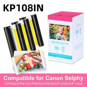 사진 프린터 잉크 카세트 용지 세트 Canon Selphy CP900 CP910