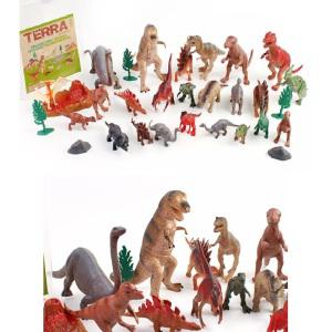 어린이집 키즈카페 공룡 피규어 세트60p 장난감 놀이방교재 상상력개발 인기
