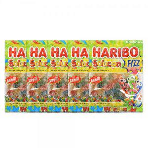 하리보 웜즈 사우어 100g 5개 (반품불가)