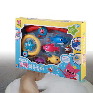 아기목욕 물놀이 욕조장난감 핑크퐁 낚시 목욕놀이