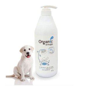 P427 오가닉 강아지 샴푸 백모용 1L 애견 목욕