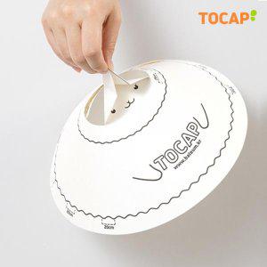 토캡 후라이팬 종이덮개 50매 기름튐방지가드 종이캡 주방깔끄미 프라이가드 캠핑캡