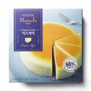 진한 치즈의 맛 피코크 냉동 마몰로 치즈케익 780g (반품불가)
