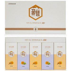 정담 꿀템 꿀 선물세트 계피+헛개(50포) 천연영양제