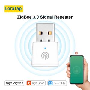 LoraTap Tuya ZigBee 3.0 신호 리피터 USB 익스텐더, 스마트 라이프 ZigBee2MQTT 장치용, 메시 홈 어시스턴트 디콘즈 자동화