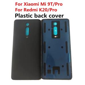 Xiaomi Redmi K20 용 플라스틱 후면 배터리 커버 교체, K20 Pro 배터리 커버 플라스틱 Mi 9T Pro 하우징