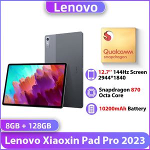 새로운 Lenovo Xiaoxin 패드 프로 2023 스냅드래곤 870 8GB / 128GB 태블릿 12.7'' LCD 144Hz 화면 10200mAh 글로벌 ROM 안드로이드 ZUI 15