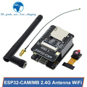 ESP32-CAM WiFi 모듈, ESP32 직렬-WiFi ESP32 CAM 개발 보드, OV2640 카메라 모듈 포함, 블루투스용 5V, 1 개
