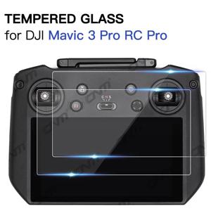 DJI 매빅 3 프로용 강화 유리, 리모컨 화면 보호기, DJI RC 프로 드론 컨트롤러 보호 유리 필름, 9H