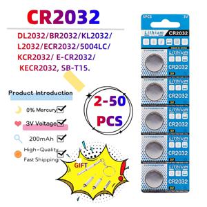 200mAh CR2032 CR 2032 DL2032 ECR2032 3V 리튬 배터리 시계 장난감 계산기 자동차 키 원격 제어 버튼 동전 셀