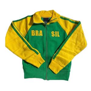 남녀공용 레터 자수 지퍼 후드, 빈티지 고딕 재킷, 2023 코트, 심미적 브라질 그린 오버사이즈 스웻셔츠, Y2K