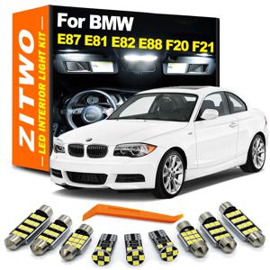 ZITWO 자동차 액세서리 LED 전구 인테리어 돔 맵 트렁크 풋 라이트 키트, 캔버스 BMW 1 시리즈 E87 E81 E82 E88 F20 F21 2003-2019