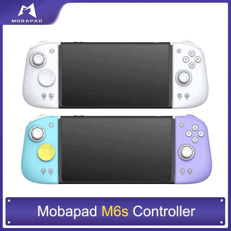 닌텐도 스위치 컨트롤러 프로용 Mobapad M6s, 조절식 조이스틱 홀 효과 컨트롤러, HD 진동, 6 축 자이로 조이패드