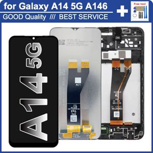 삼성 갤럭시 A14 5G A146 용 LCD 디스플레이, 터치 스크린 교체, A146B A146U A146P 디스플레이, 신제품