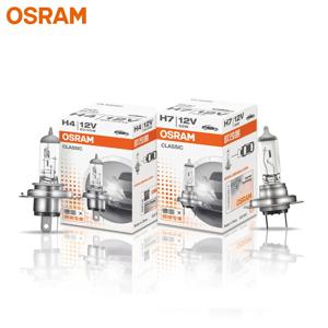 OSRAM 오리지널 조명 표준 램프, 3200K 헤드라이트, 자동 안개 램프, 자동차 할로겐 전구, OEM 품질, H1, H4, H3, H7, 12V, 55W, 65W, 100W