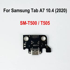 USB 충전 포트 잭 도크 커넥터 충전 보드 플렉스 케이블, 삼성 갤럭시 탭 A7 10.4 (2020) SM-T500/T505 용