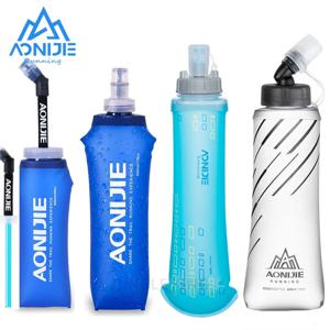 AONIJIE-250ml 500ml 소프트 플라스크 접이식 물병, TPU BPA 프리, 러닝 하이드 레이션 팩, 허리 가방, 조끼, SD09, SD10