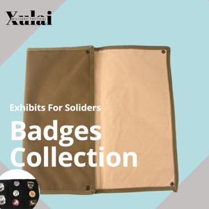 군인 은퇴 군인을 위한 2 가지 스타일 배지 컬렉션 벨크로 패치, 컬렉션 전시 보관 스티커