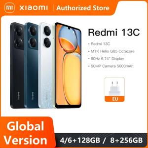 샤오미 레드미 13C MediaTek Helio G85 옥타코어 50MP 카메라, 글로벌 버전, 5000mAh 90Hz 6.74 인치 디스플레이, MIUI 14