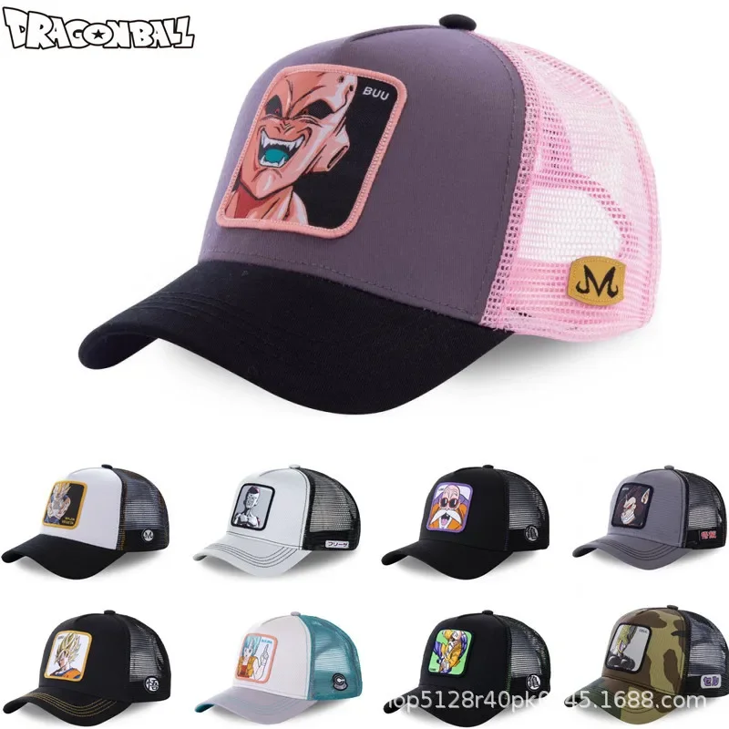 드래곤볼 Z 남녀공용 손오공 모자, 야구 모자, 여름 선바이저 선물, 의류 액세서리