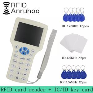 RFID 액세스 제어 카드 리더, NFC 암호화 카드 라이터, UID 칩 복사기, 스마트 키 복사기, 영어 10 IC/ID 주파수