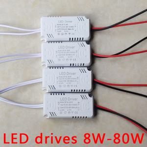 LED 전원 공급 장치 조명 변압기, 드라이버 LED 조명용, 300mA 보드, 8-24W, 20-36W, 30-50W, 36-60W, 70W, 60-80W