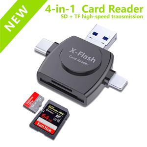 SD 카드 리더 메모리 sd 마이크로 어댑터 carte sd Type C OTG 메모리 Cardreader For adaptador iphone Samsung MacBook