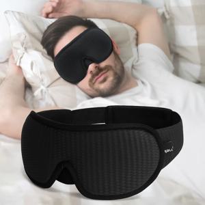 수면용 3D 마스크, 눈 차단 조명, 부드러운 수면 보조 아이 마스크, 여행용 아이 셰이드, 야간 통기성 슬랩마스크