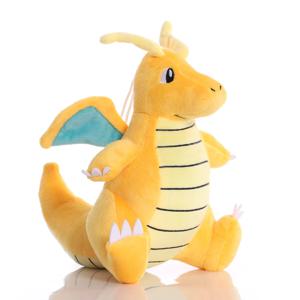 20cm Dragonite 플러시 장난감 포켓몬 피카추 Squirtle bulbasoo Charmander Gengar Eevee Dragonite 봉제 인형, 어린이 선물