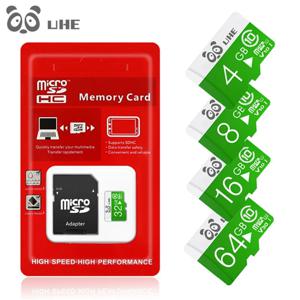 어댑터가 있는 메모리 카드, 플래시 마이크로 카드 sd 카드, 하이 퀄리티 Class10 tf 카드, 4G, 8G, 16GB, 32GB, 64GB, 2024 핫 세일