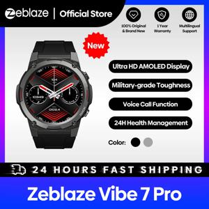 Zeblaze Vibe 7 프로 2023 1.43 인치 AMOLED 디스플레이 Hi-Fi 전화 군사 등급 인성