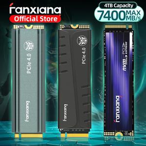 Fanxiang 데스크탑 SSD 하드 디스크 내장 솔리드 스테이트 드라이브, S660, S770, S880, NVMe M2, PCIe4.0, 4, 1TB, 2TB, 4TB, 플레이스테이션 5, PS5 용