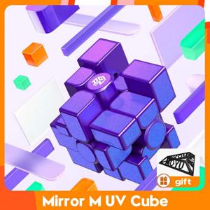 Gan 미러 매직 큐브 마그네틱 스피드 UV 3X3 매직 전문 캐스트 코팅 MG 피젯 장난감, 큐브 매직 퍼즐