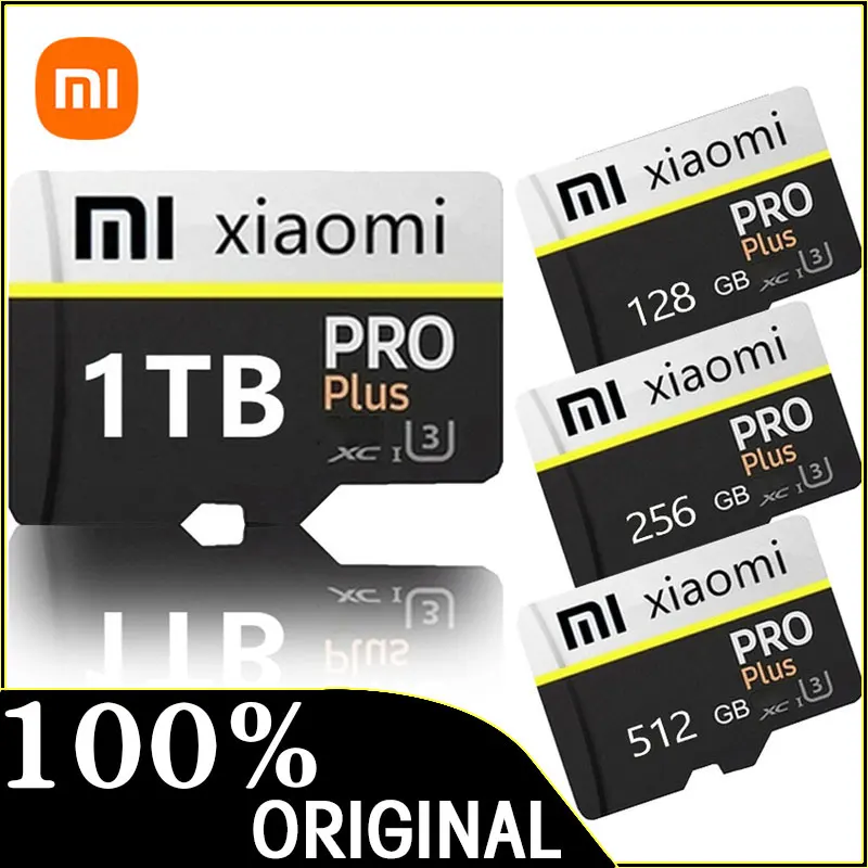 샤오미 메모리 SD 카드, 고속 클래스 10 SD/TF 플래시 카드, 카메라 및 휴대폰용 미니 SD 카드, 128GB, 256GB, 512GB, 1TB, 2024 신제품