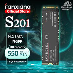Fanxiang S201 550 MB/s M.2 SATA SSD, 1TB 512GB 256GB M2 SATAIII NGFF TLC 하드 디스크, 데스크탑 노트북용 내장 솔리드 스테이트 드라이브
