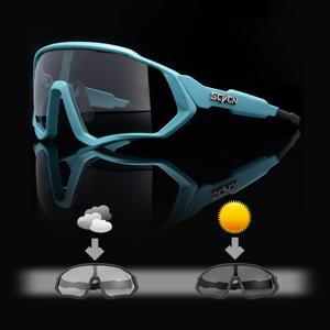 광변색 사이클링 선글라스, 야외 스포츠 러닝 드라이빙 안경, 도로 MTB 자전거 고글, UV400 안전 자전거 안경