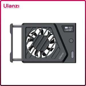 Ulanzi 카메라 냉각 선풍기 라디에이터 방열판, 소니 ZV-E1 R6 마크 II 후지필름 XT4 니콘용, CA25, 4K 녹화 키트, 업데이트 버전