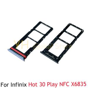 Infinix Hot 30 Play NFC X6835B X6835 SIM 카드 슬롯 트레이 거치대 SIM 카드 수리 부품