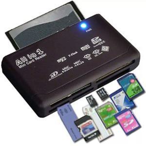 USB 2.0 SD 카드 리더 어댑터, TF CF SD 미니 SD SDHC MMC MS XD 판독 장치, 메모리 카드 어댑터