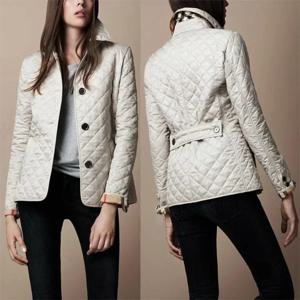 여성용 퀼트 코트 겨울 재킷, 턴다운 칼라 재킷, 2023 우아한 오피스 레이디 싱글 브레스트 따뜻한 스트리트웨어