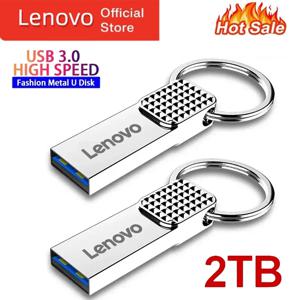 레노버 메탈 USB 3.0 펜 드라이브 키, 고속 펜 드라이브, 미니 플래시 드라이브, 메모리 스틱 방수, USB 2TB OTG, 1TB, 512GB