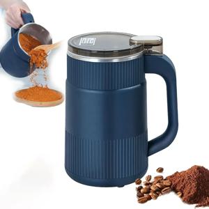 전기 커피 연마기 원두 곡물 연마기 밀, 가정용 전기 스테인리스 스틸 그라인딩 머신, 주방용, 500ml